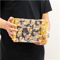 Clear PVC Cosmetic Bag – Playful Printed Makeup Pouch for Kids and Teens